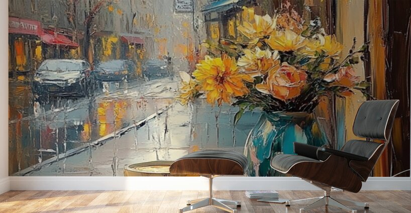 Cafe Reverie Wall Murals