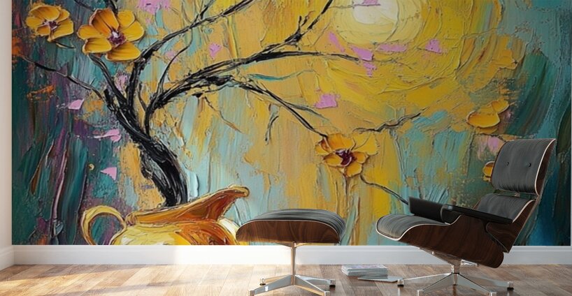 Sun-Kissed Silence Wall Murals