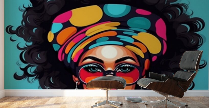 Bold Radiance Wall Murals