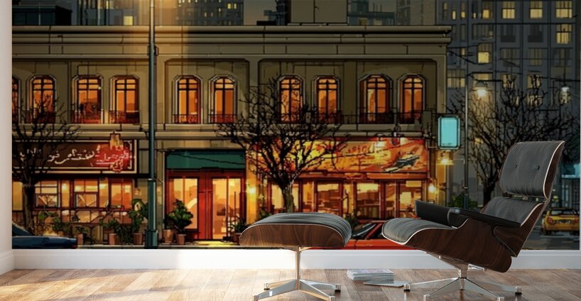 Reflections of Tehran Wall Murals