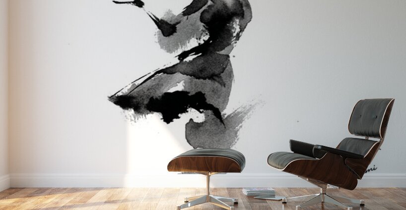Whirl of Ink Wall Murals
