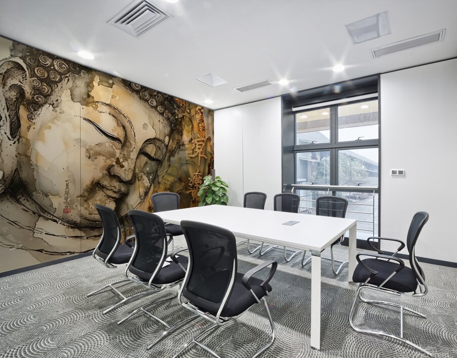 Spiritual Resonance Wall Printing