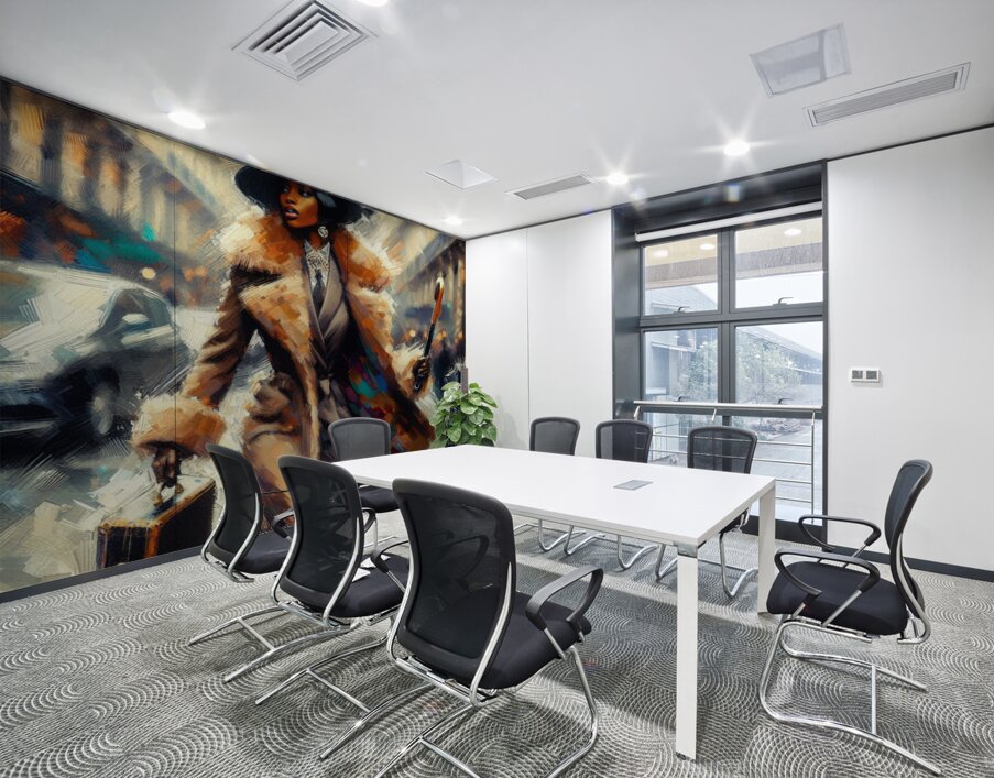 Cora Thomas Wall Printing