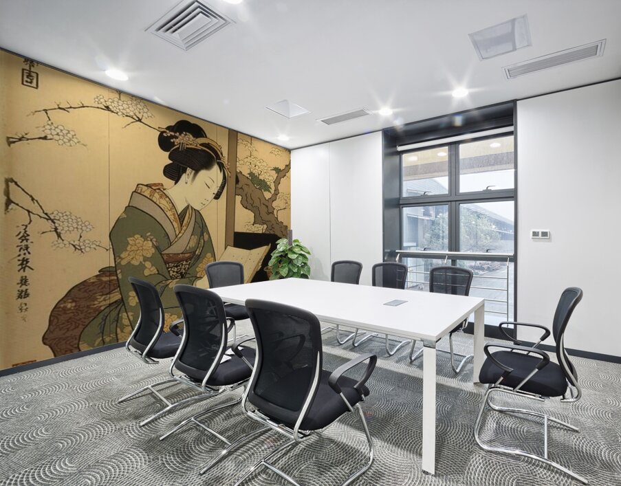 Whispering Blossoms Wall Printing