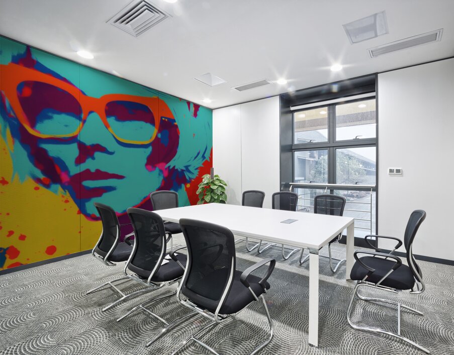 Pop Icon Wall Printing