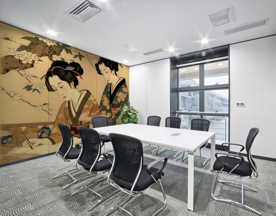 Sakura Scholars Wall Printing