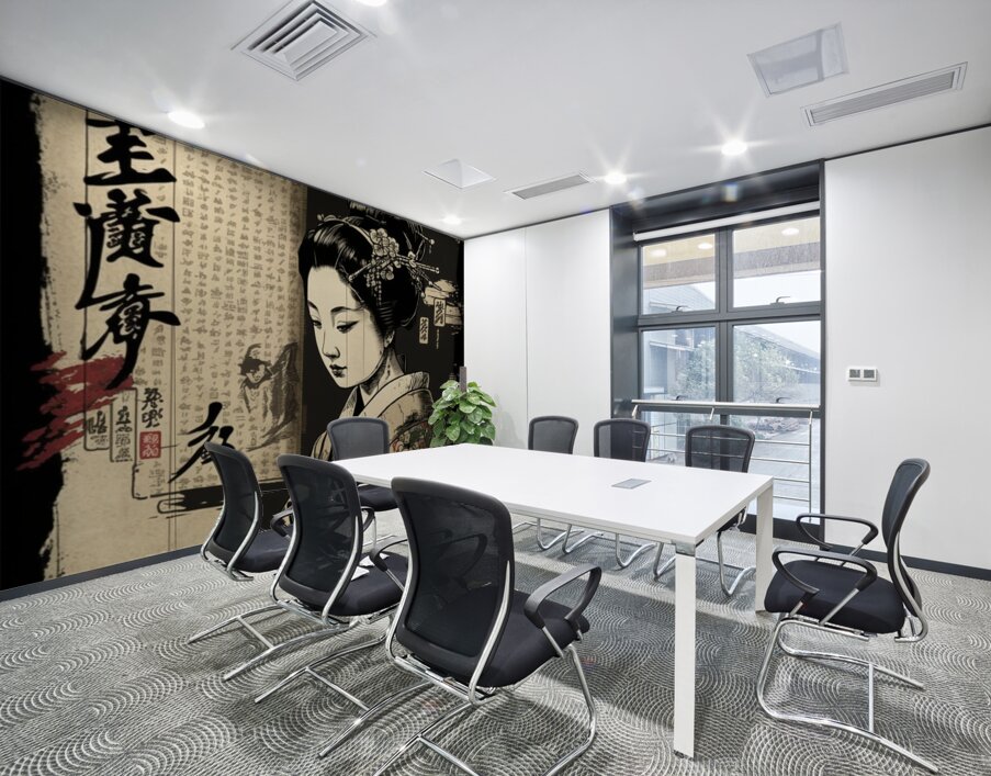 Eternal Elegance Wall Printing