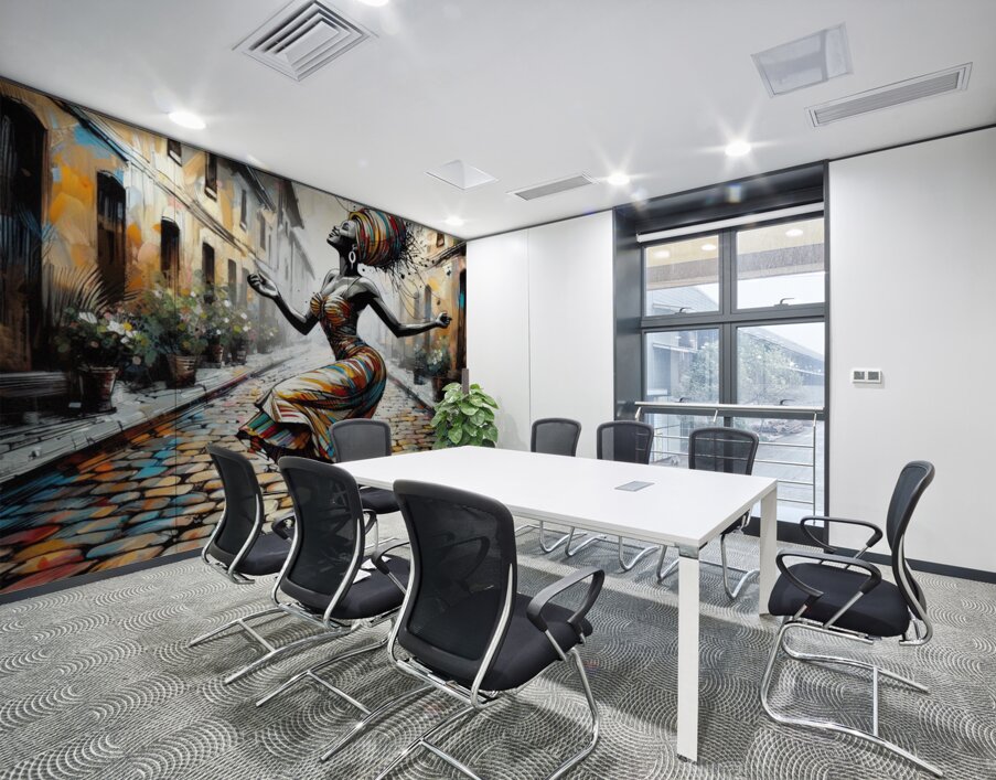 Graceful Harmony Wall Printing