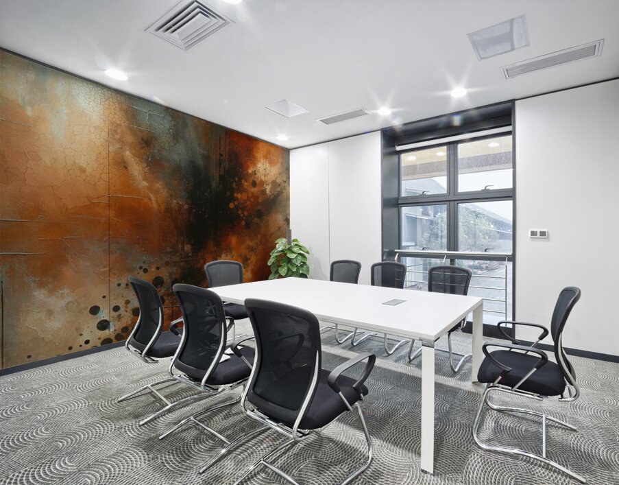 Cosmic Burst Wall Printing