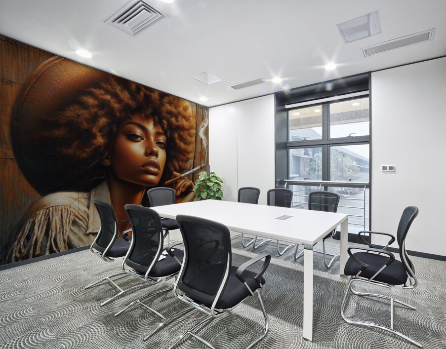 Rebel Radiance Wall Printing