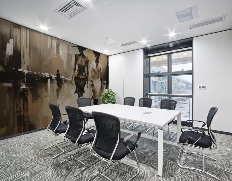 Elegance in the Cityscape Wall Printing