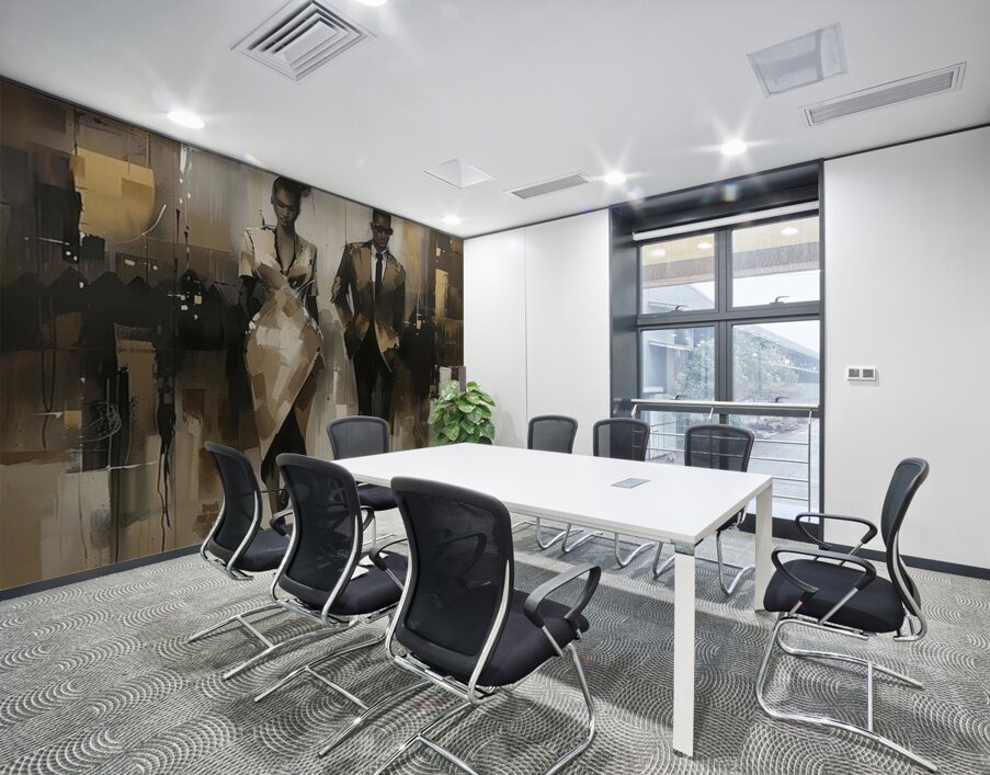 Urban Symphony Wall Printing