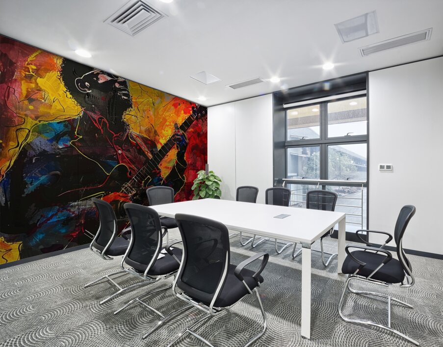 Euphoria in the Strings Wall Printing