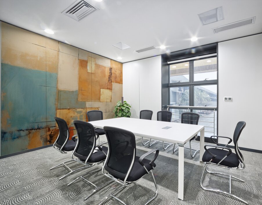 Golden Harmony Wall Printing