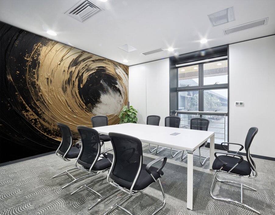 Ephemeral Echoes Wall Printing