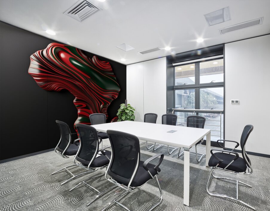 Mother Africa - I Wall Printing