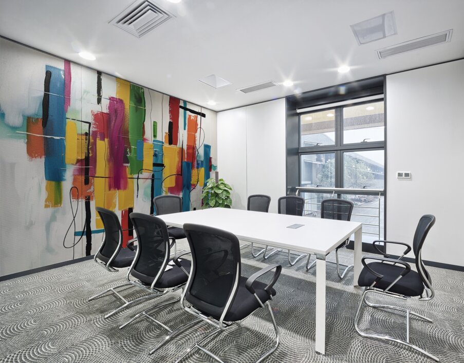 Urban Symphony Wall Printing