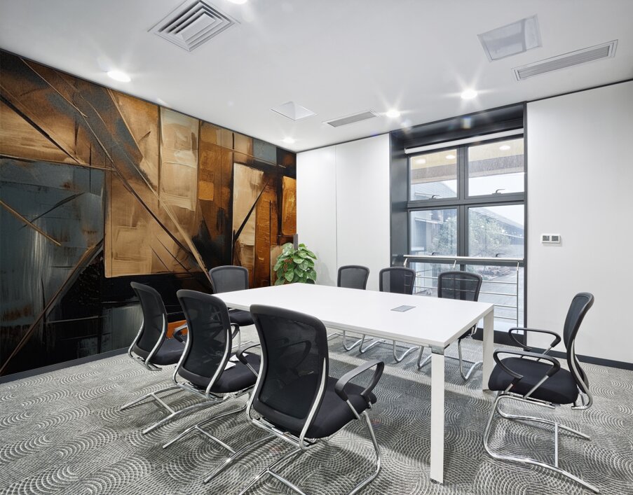 Structural Symphony Wall Printing