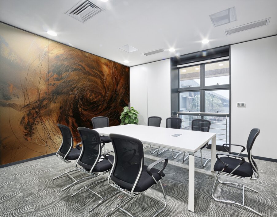 Cosmic Storm Wall Printing