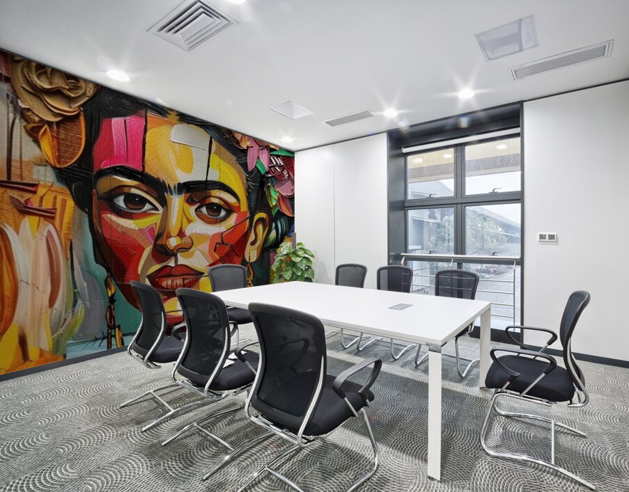 Petals of Pain and Passion Wall Printing