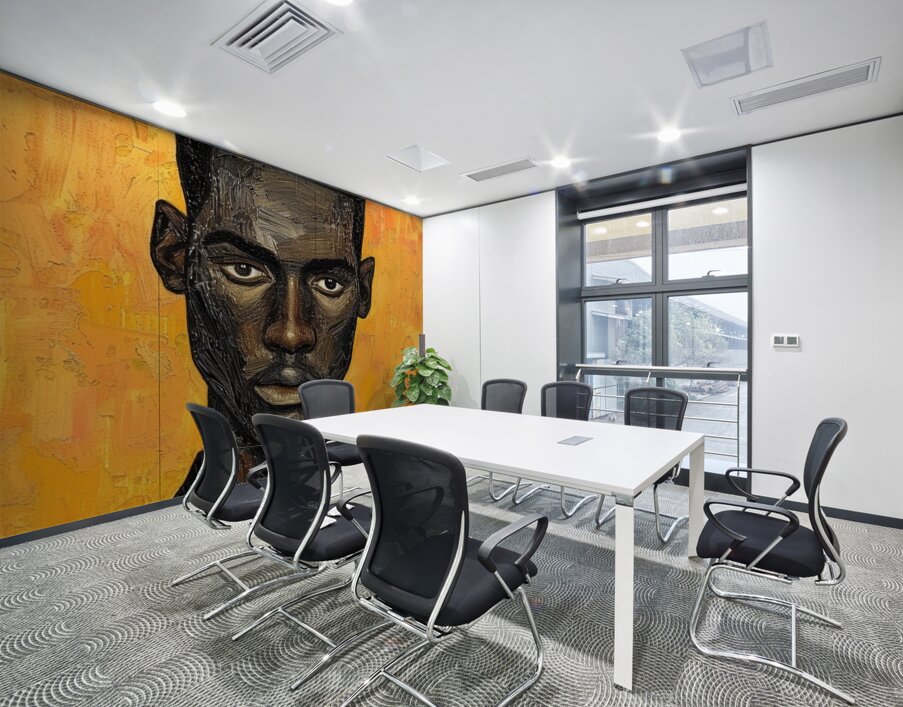 Sunrise Strength Wall Printing