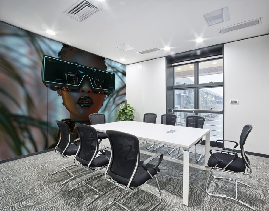 Cyber Chic Wall Printing