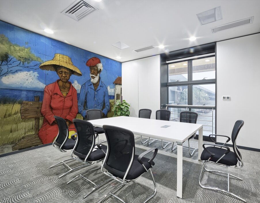 Sun-Kissed Reminiscence Wall Printing