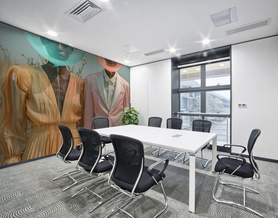 Pastel Harmony Wall Printing