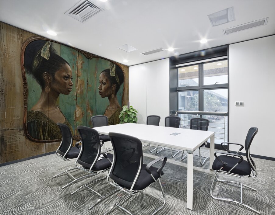 Double Vision Wall Printing