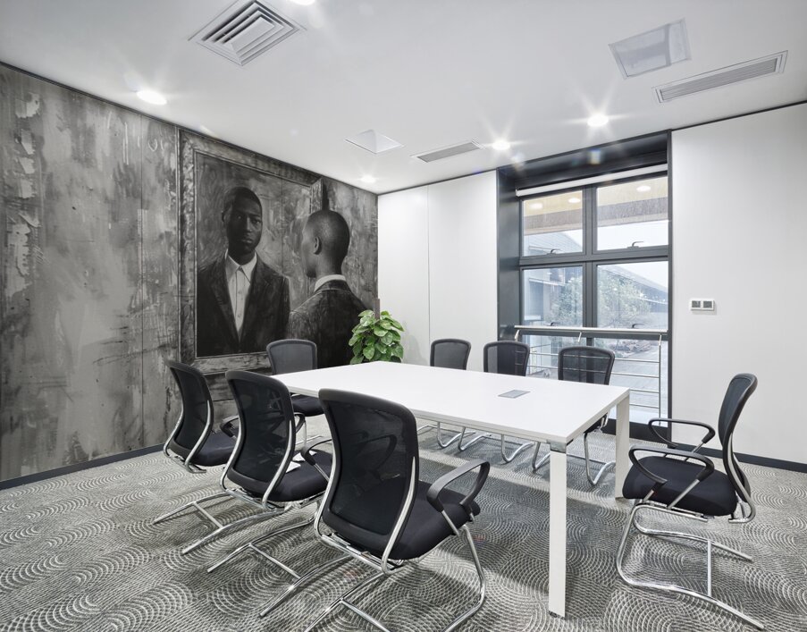 Silent Contemplation Wall Printing