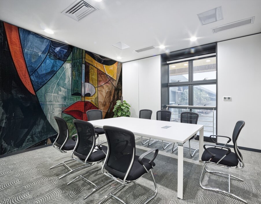 Fragmented Gaze Wall Printing