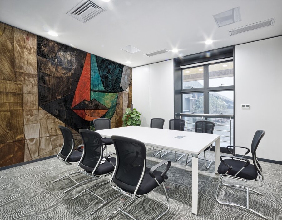 Mosaic of Reflection Wall Printing