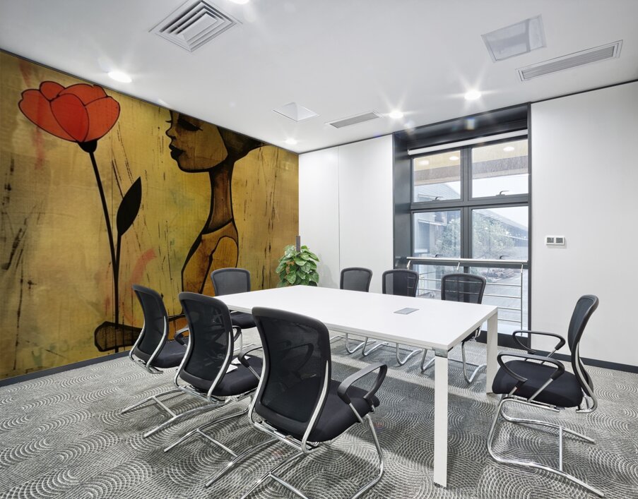 Flower of Hope Wall Printing