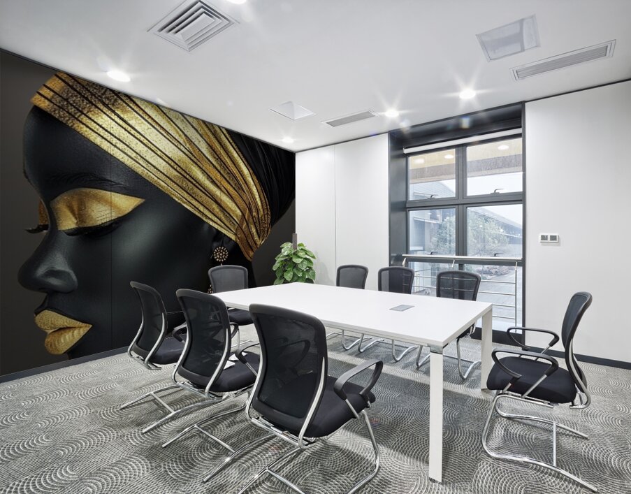 Golden Essence Wall Printing