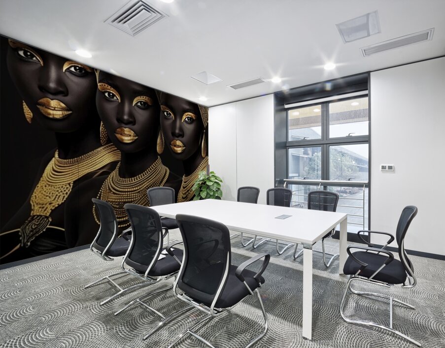 Triumphant Sisters Wall Printing