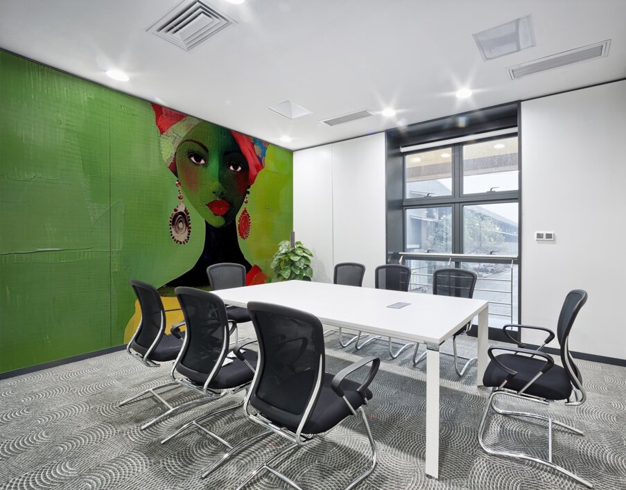 Emerald Grace Wall Printing