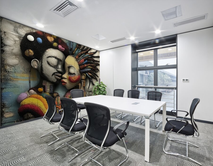 Echoes of Unity Wall Printing