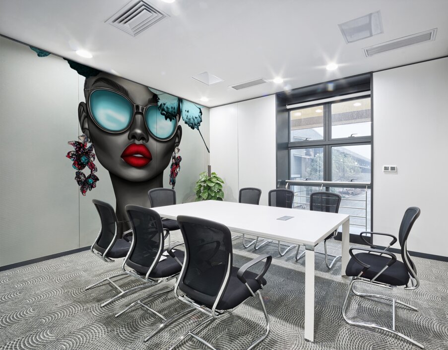 Aqua Allure Wall Printing