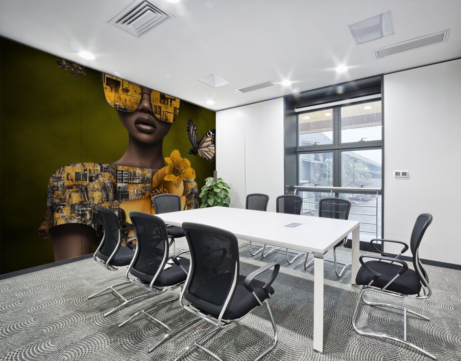 Urban Monarch Wall Printing