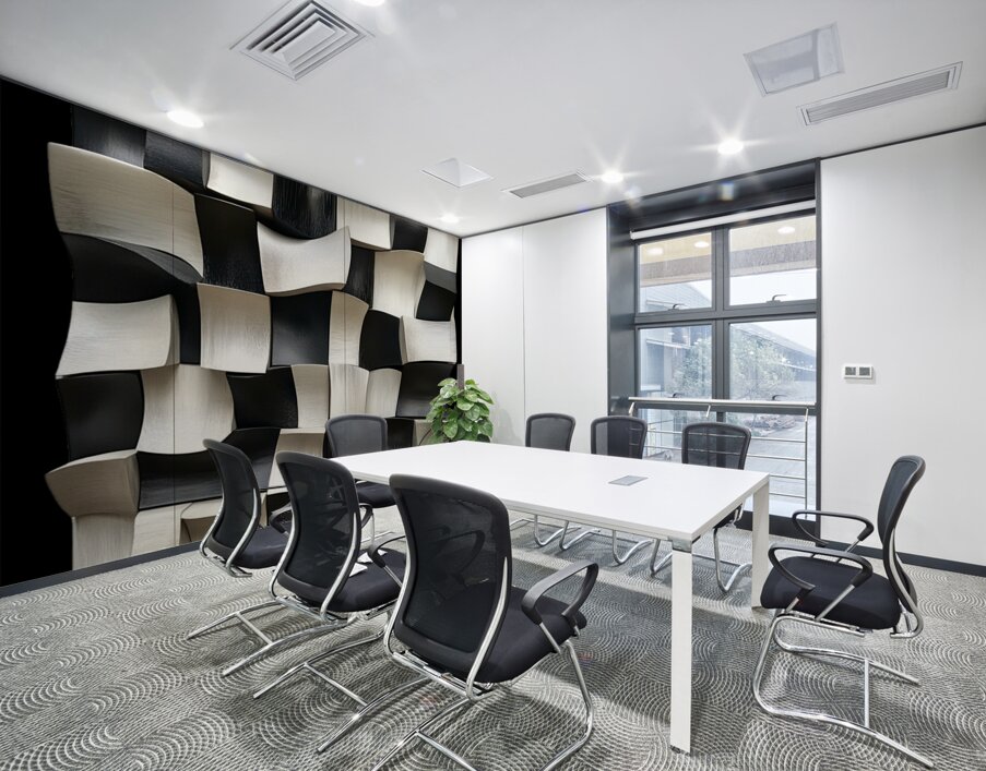 Eclipsed Waves: The Shadow’s Mark Wall Printing