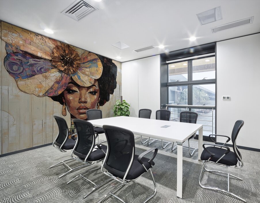 Roots of Gold Wall Printing