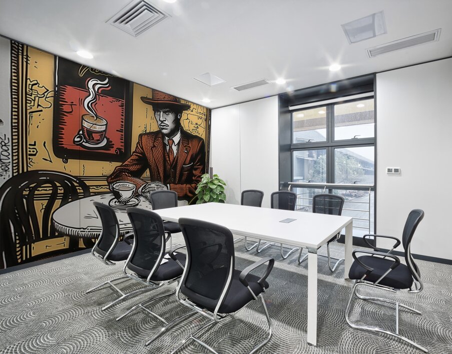 Midnight Roast Wall Printing