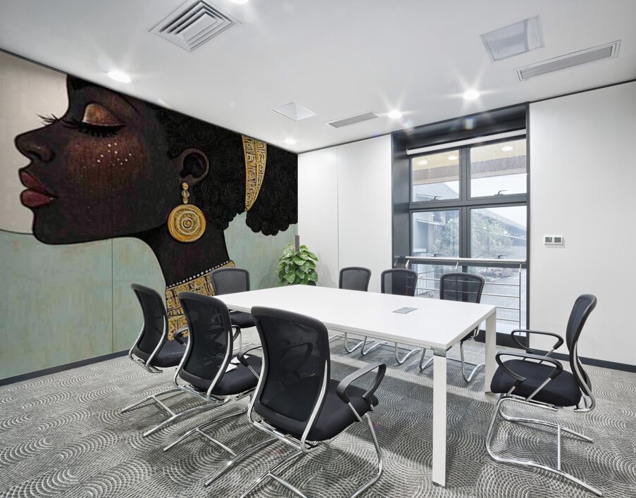 Moonlit Royalty Wall Printing