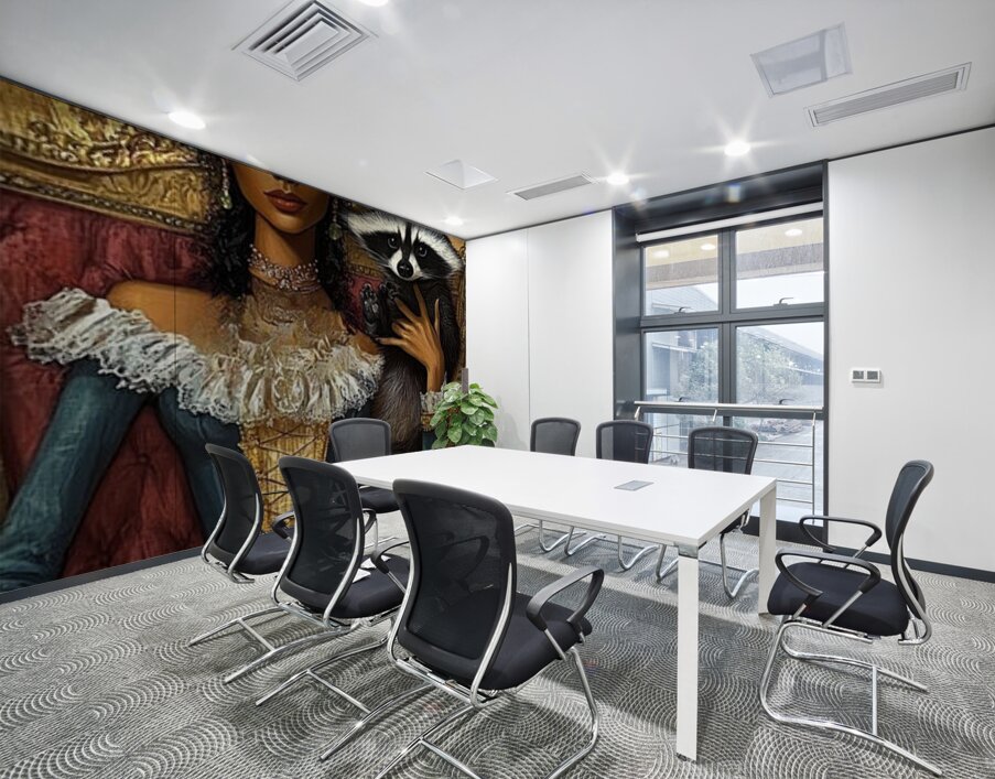 The Baroness of the Bayou Wall Printing