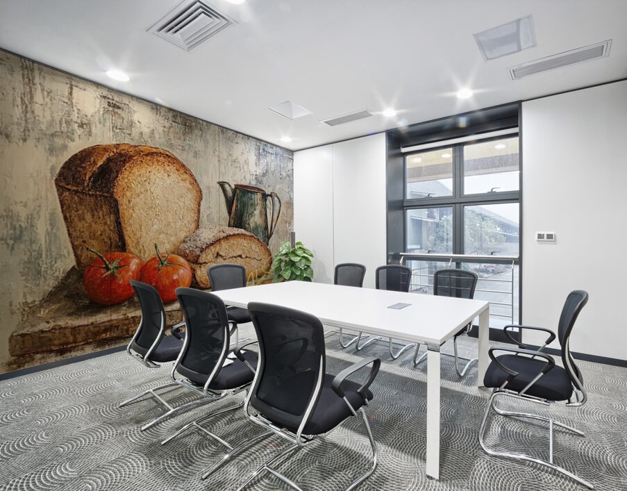 Beneath the Crust: A Table of Stories Wall Printing