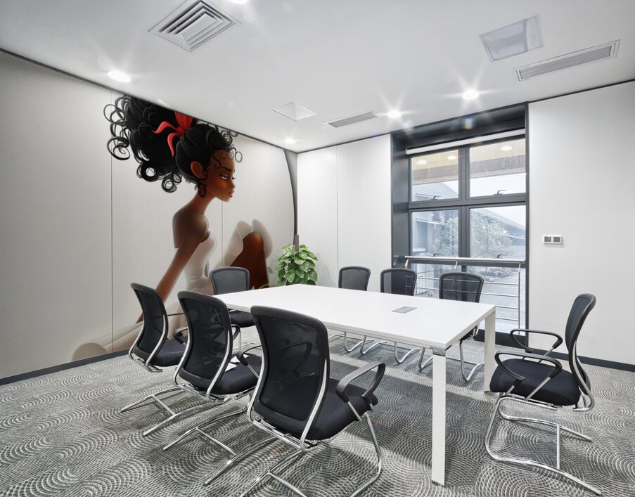 Waiting to Twirl Wall Printing