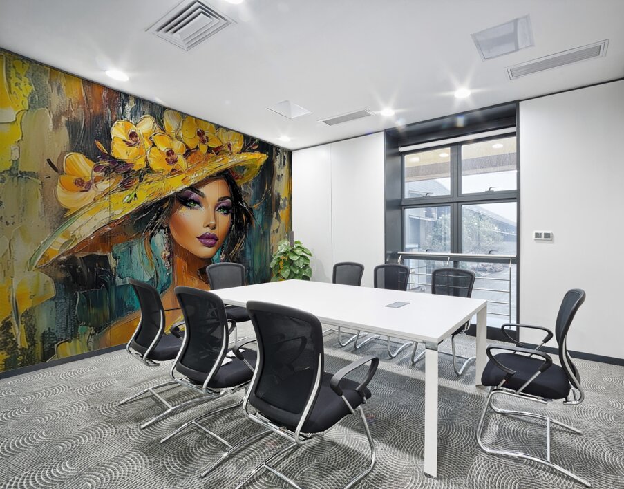 Orchid Reign Wall Printing