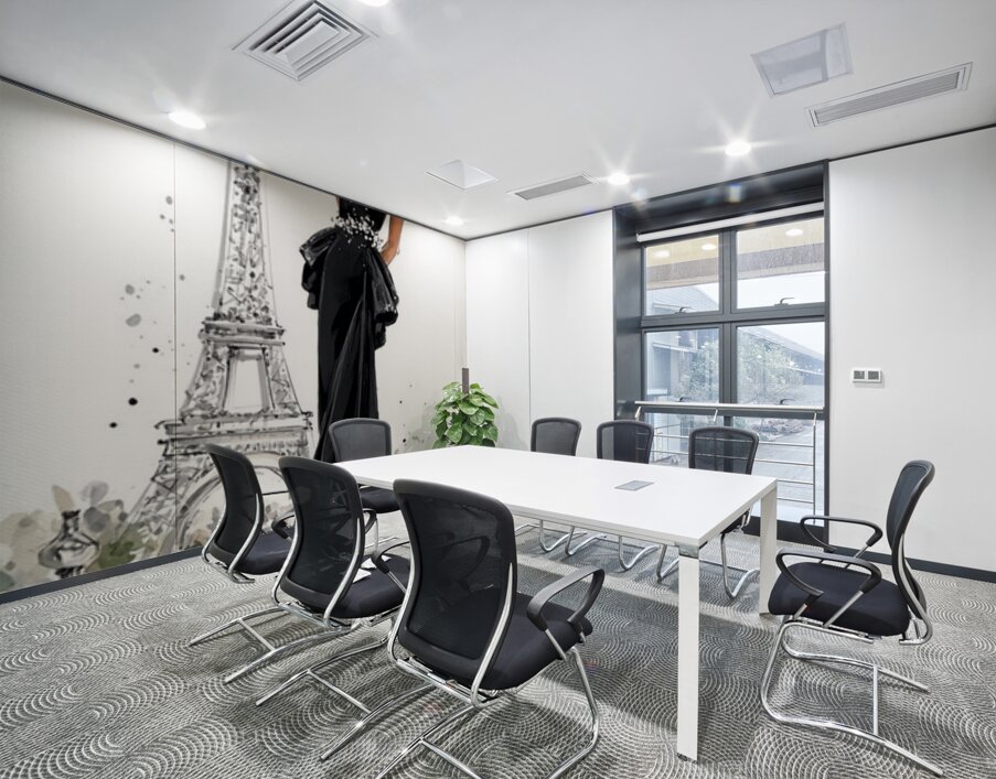 Noir Muse Wall Printing