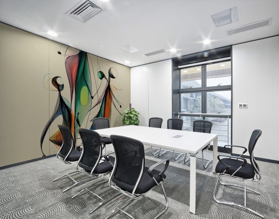 Lines of Becoming Wall Printing