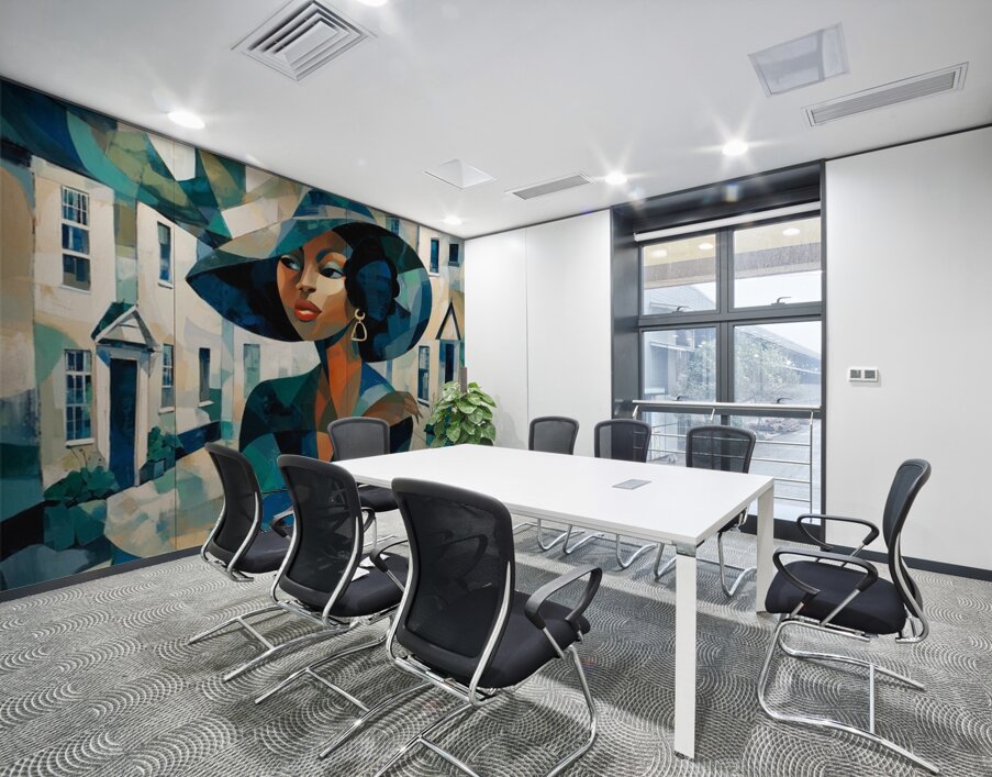 Blue Reverie Wall Printing